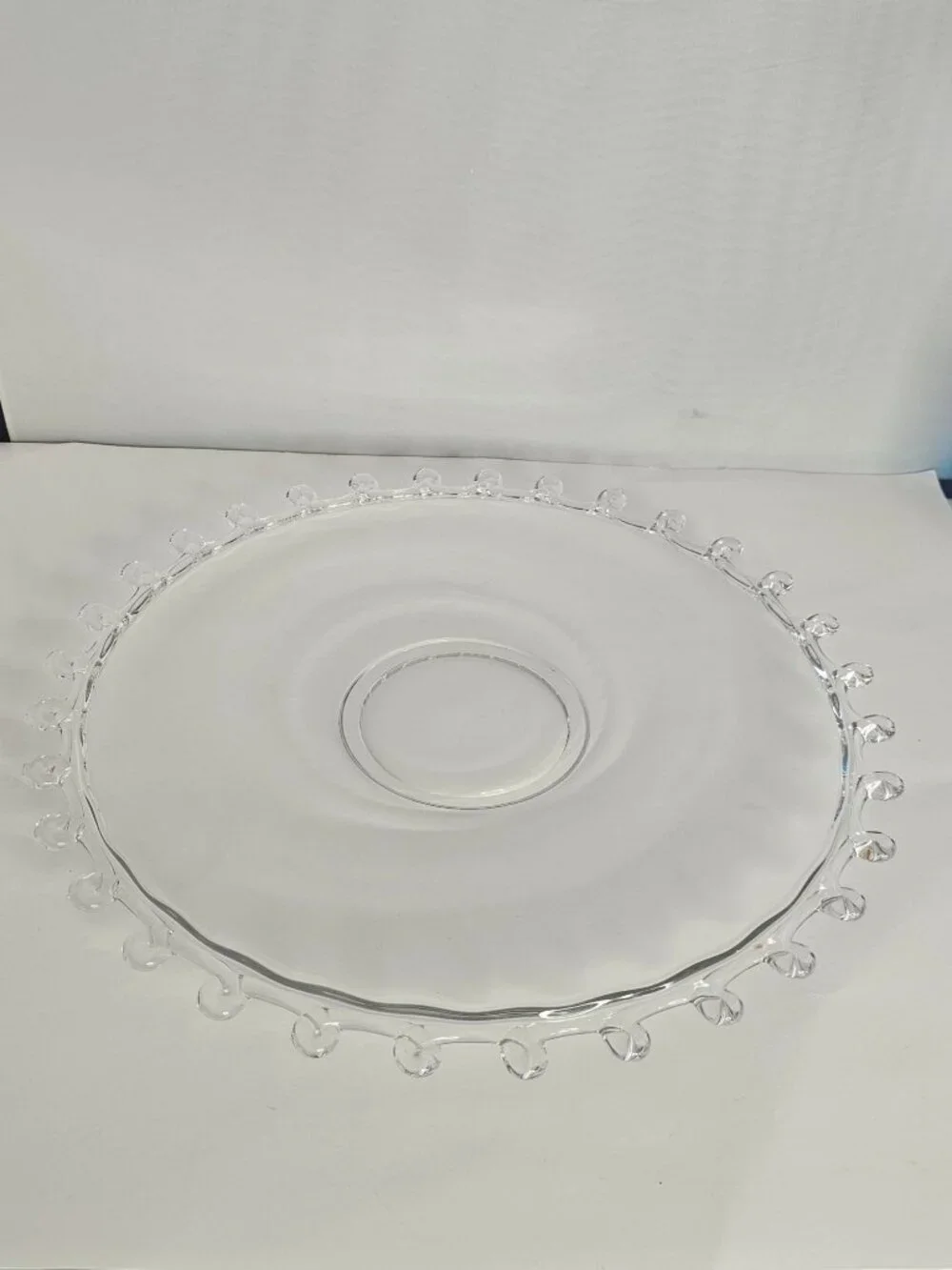 Heisey Lariat Serving Platter loop edge 14